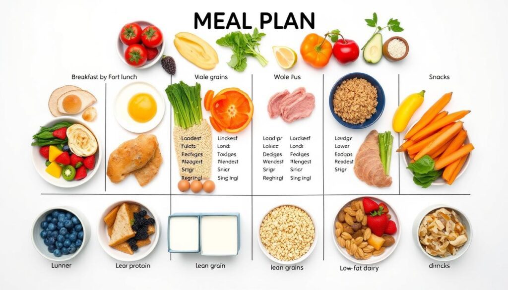 cardápio para dieta