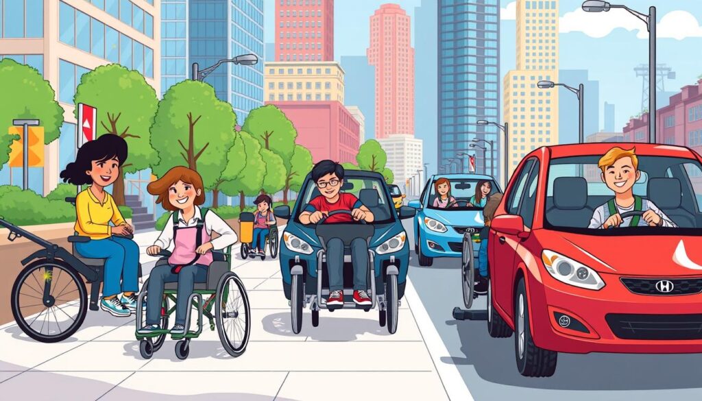 direitos de motoristas com necessidades especiais