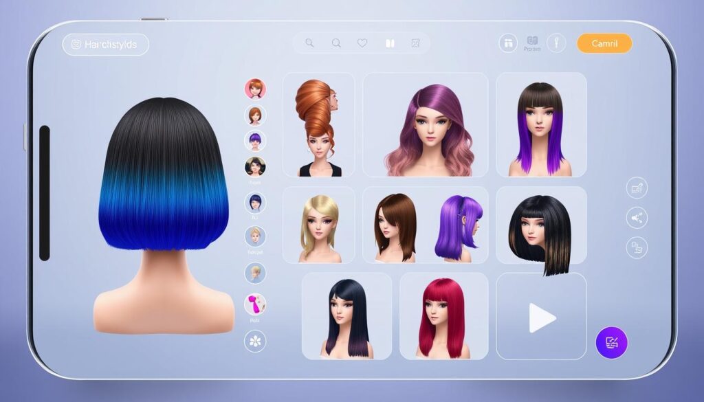 visualizador de cortes de cabelo