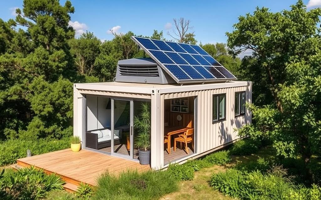 Construção Sustentável de Casas de Contêiner