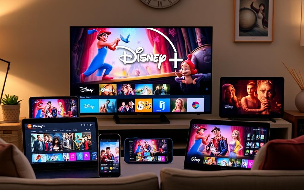 Disney Plus em diferentes dispositivos
