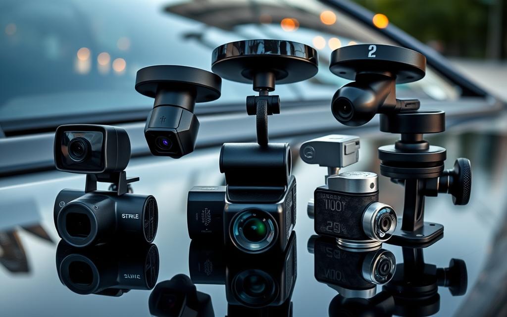 câmeras de segurança para carros