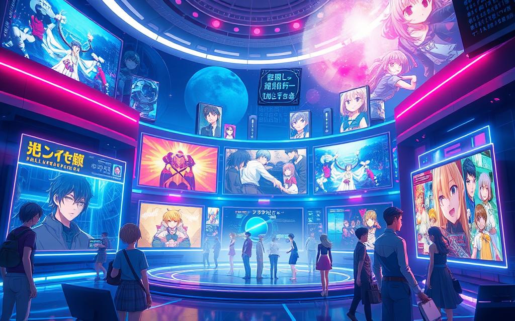 tendências futuras no streaming de anime